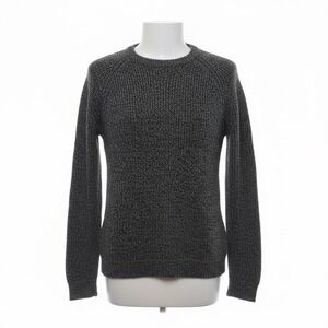 Cedar Wood State Mens Crewneck Sweater Marled Gray Knit Pullover Large